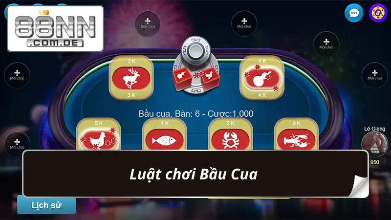 Bầu Cua 88NN: Trải Nghiệm Game Hấp Dẫn Với Cơ Hội Thắng Cao 3 Luật chơi chi tiết của Bầu Cua