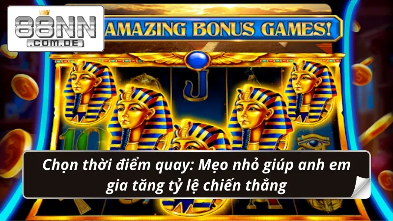 Golden Pharaoh 88NN: Cơn Lốc Nổ Hũ Phá Đảo Thế Giới 5 Thời gian là vàng: Cách tối ưu hóa cơ hội thắng lớn trong Golden Pharaoh