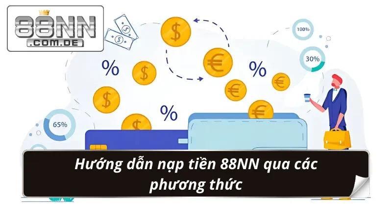 Nạp Tiền 88NN: An Toàn, Tiện Lợi - Nhận Ngay Ưu Đãi 3 Cách phương thức nạp tiền 88NN cơ bản