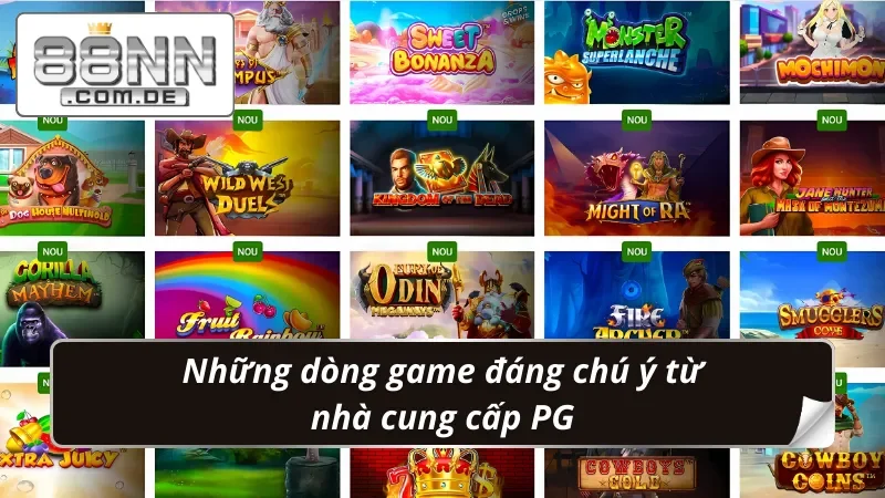 Pragmatic Gaming 88NN – Sảnh Game Đổi Thưởng Không Giới Hạn 4 Game đổi thưởng không giới hạn từ Pragmatic Gaming